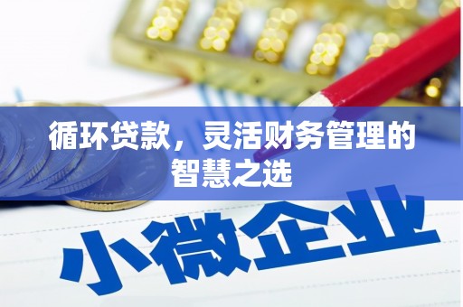 铁西循环贷款，灵活财务管理的智慧之选