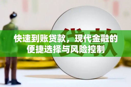 嵩县快速到账贷款，现代金融的便捷选择与风险控制