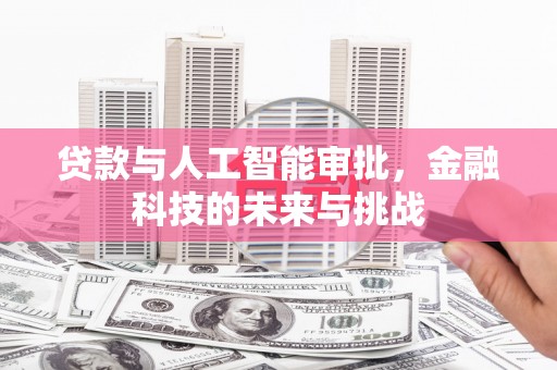 江川贷款与人工智能审批，金融科技的未来与挑战