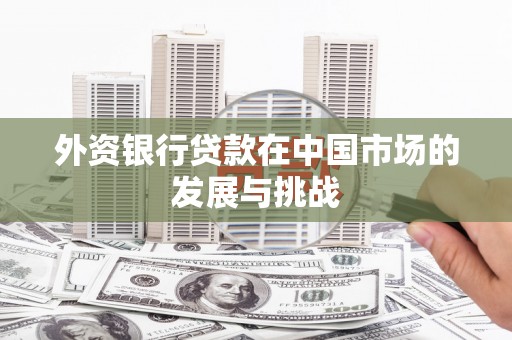 榆次外资银行贷款在中国市场的发展与挑战