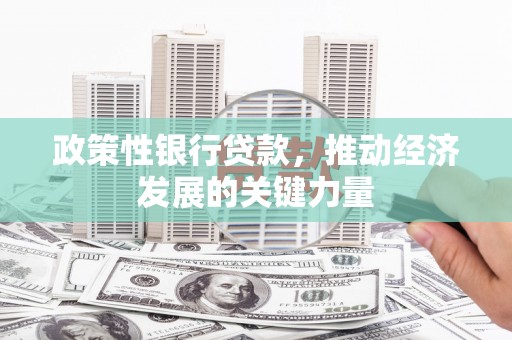 遂宁政策性银行贷款，推动经济发展的关键力量