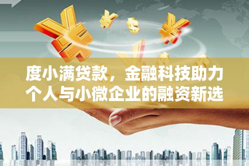 盐池度小满贷款，金融科技助力个人与小微企业的融资新选择