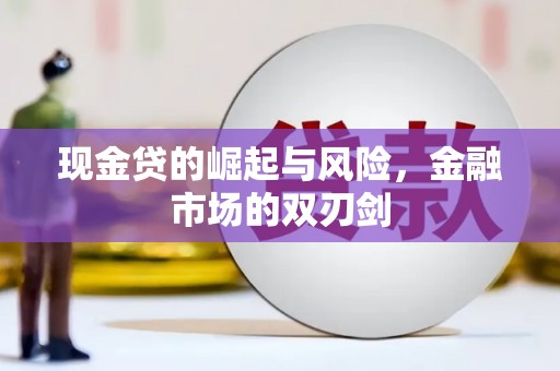 泾阳现金贷的崛起与风险，金融市场的双刃剑
