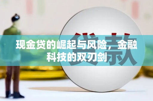 平果现金贷的崛起与风险，金融科技的双刃剑