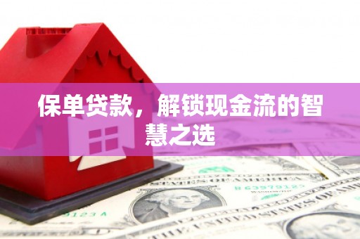 当涂保单贷款，解锁现金流的智慧之选