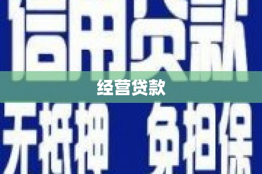 龙崎经营贷款