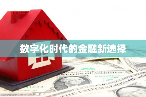 双清数字化时代的金融新选择